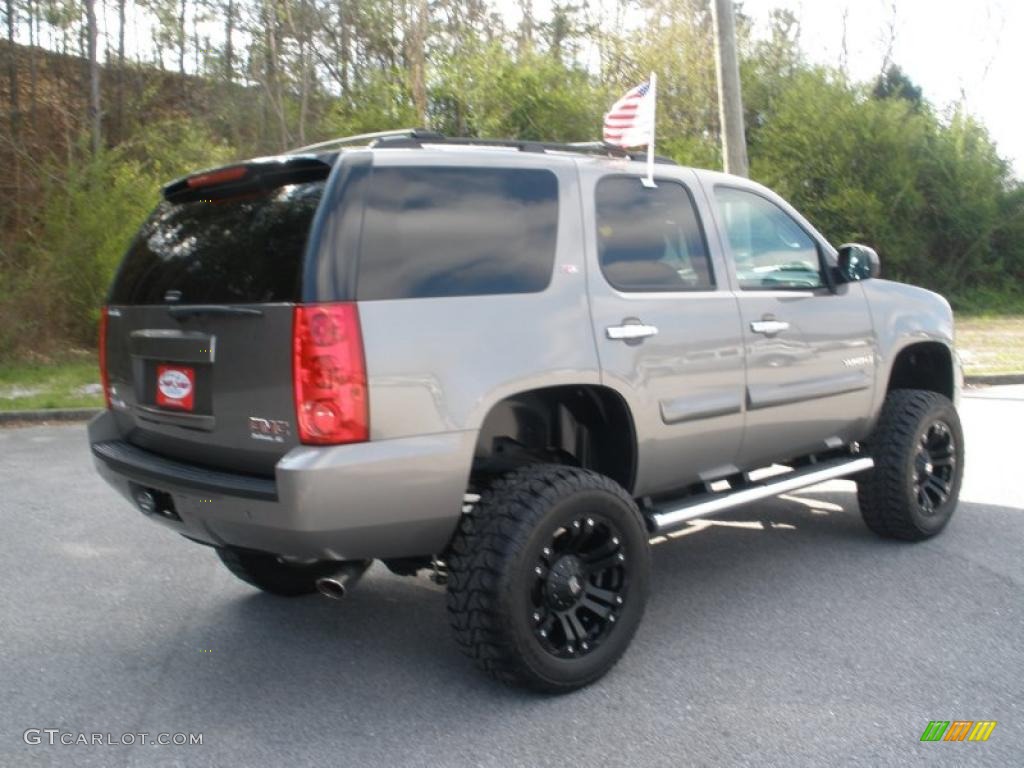 Steel Gray Metallic 2008 GMC Yukon SLT 4x4 Exterior Photo #46849479
