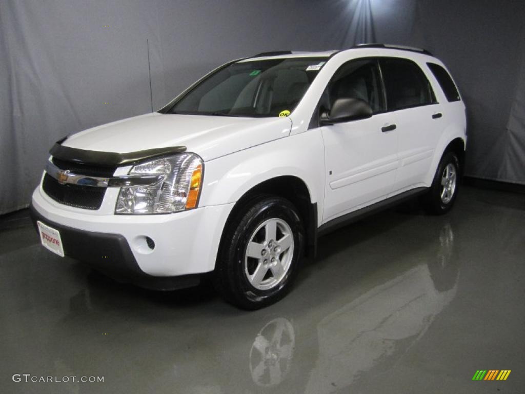 2006 Equinox LS AWD - Summit White / Light Gray photo #1