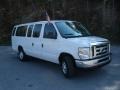 Oxford White - E Series Van E350 XLT Passenger Extended Photo No. 1