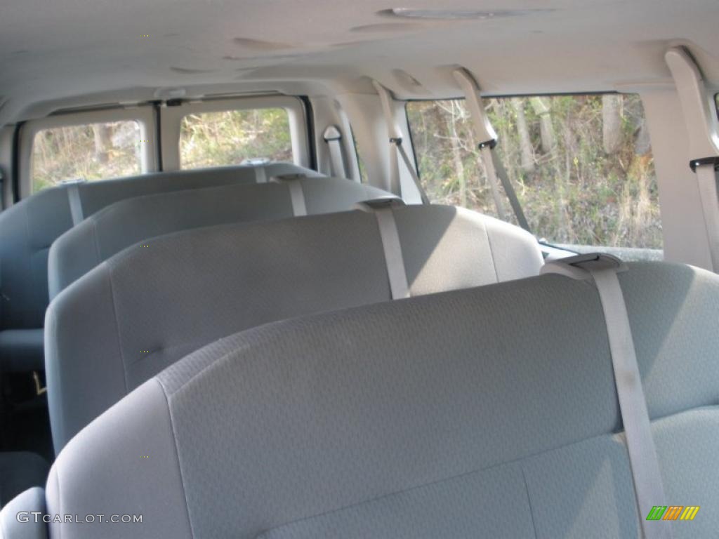 Medium Flint Interior 2010 Ford E Series Van E350 XLT Passenger Extended Photo #46850217