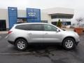 2011 Silver Ice Metallic Chevrolet Traverse LT  photo #11