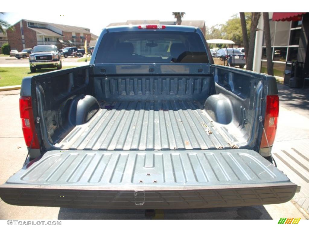 2009 Silverado 1500 LT Crew Cab - Blue Granite Metallic / Light Titanium photo #3