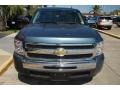 2009 Blue Granite Metallic Chevrolet Silverado 1500 LT Crew Cab  photo #4