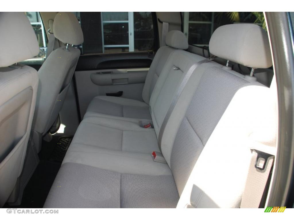 2009 Silverado 1500 LT Crew Cab - Blue Granite Metallic / Light Titanium photo #6