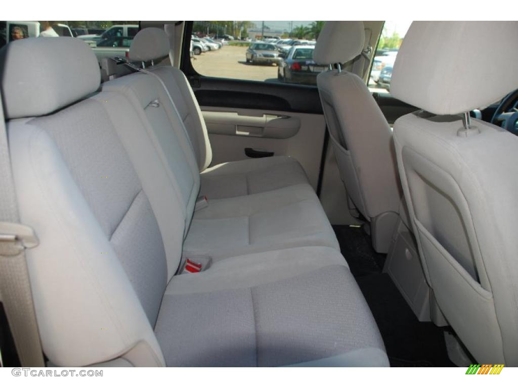 2009 Silverado 1500 LT Crew Cab - Blue Granite Metallic / Light Titanium photo #8