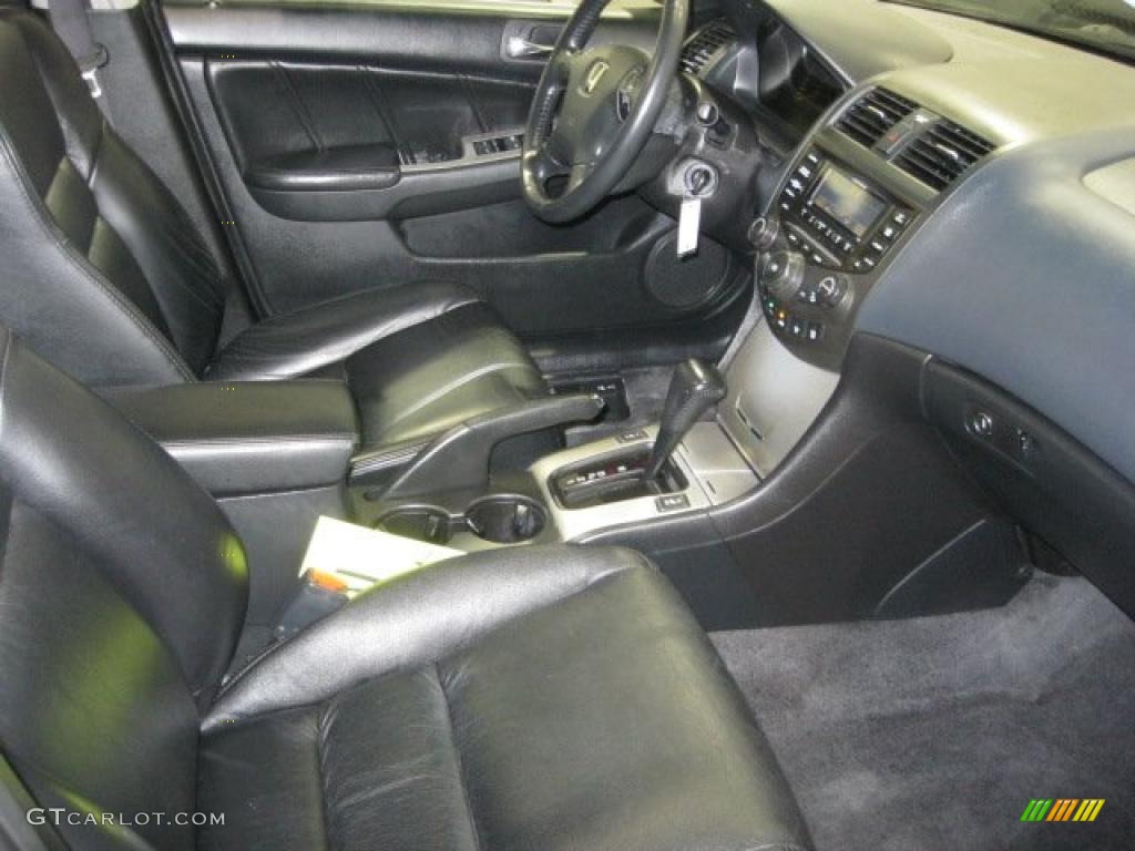2005 Accord EX-L Sedan - Satin Silver Metallic / Black photo #36