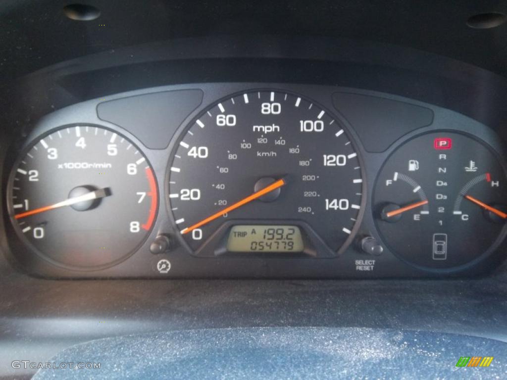 2000 Honda Accord LX Sedan Gauges Photo #46850940