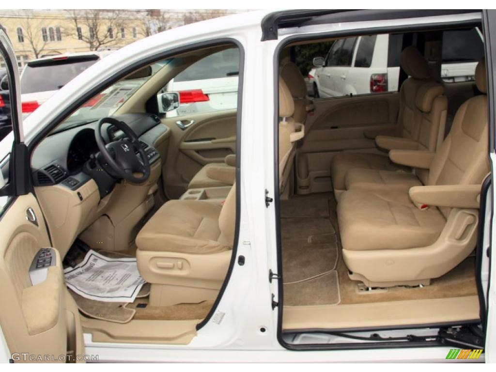 Beige Interior 2010 Honda Odyssey EX Photo #46850952