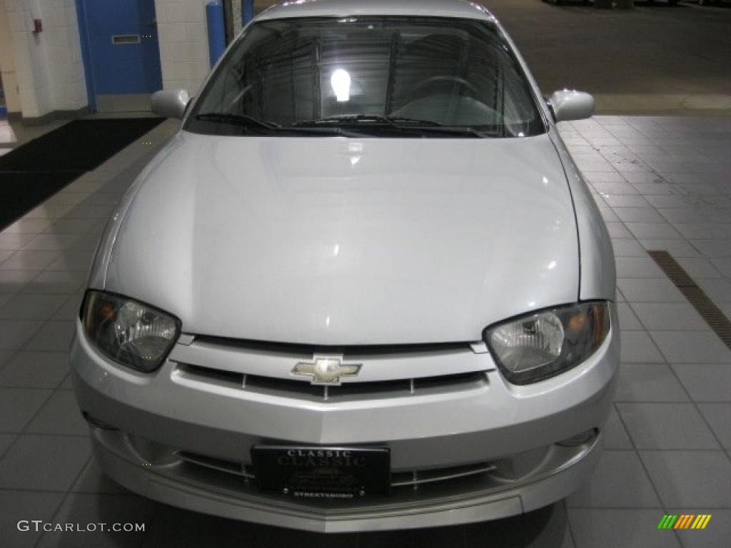 2003 Cavalier LS Sport Coupe - Ultra Silver Metallic / Graphite Gray photo #5