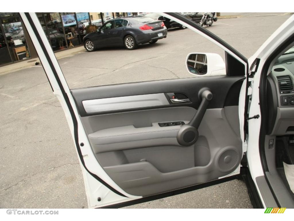 2010 Honda CR-V EX-L AWD Gray Door Panel Photo #46852218