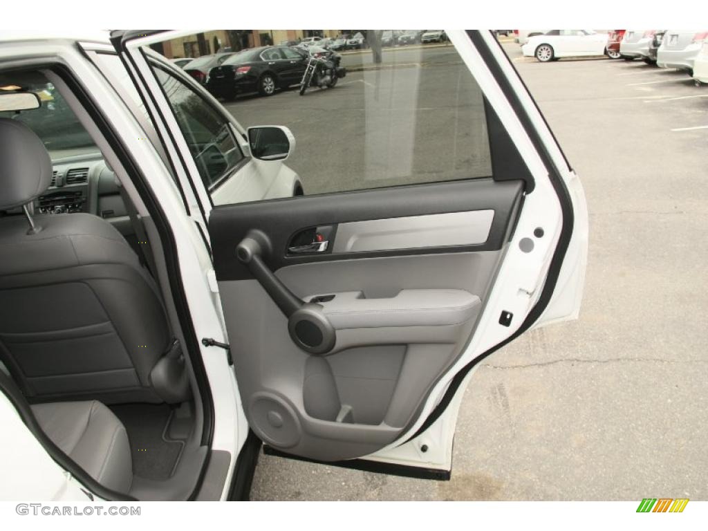 2010 Honda CR-V EX-L AWD Gray Door Panel Photo #46852263