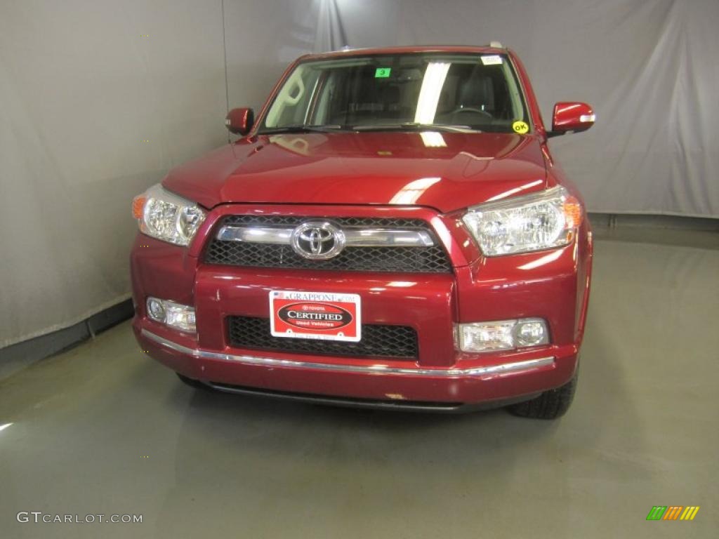 2010 4Runner SR5 4x4 - Salsa Red Pearl / Graphite photo #2