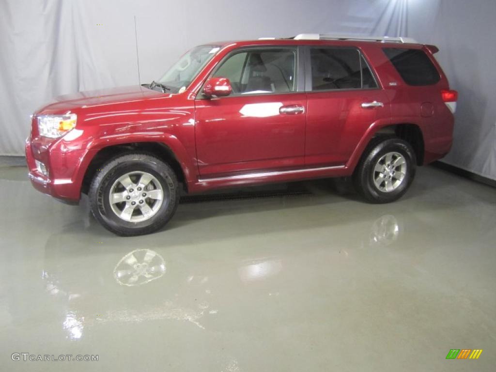 2010 4Runner SR5 4x4 - Salsa Red Pearl / Graphite photo #3