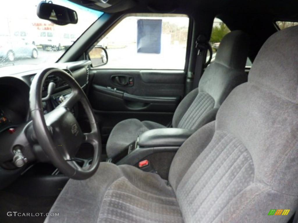 Graphite Interior 1999 Chevrolet Blazer LS 4x4 Photo #46852845