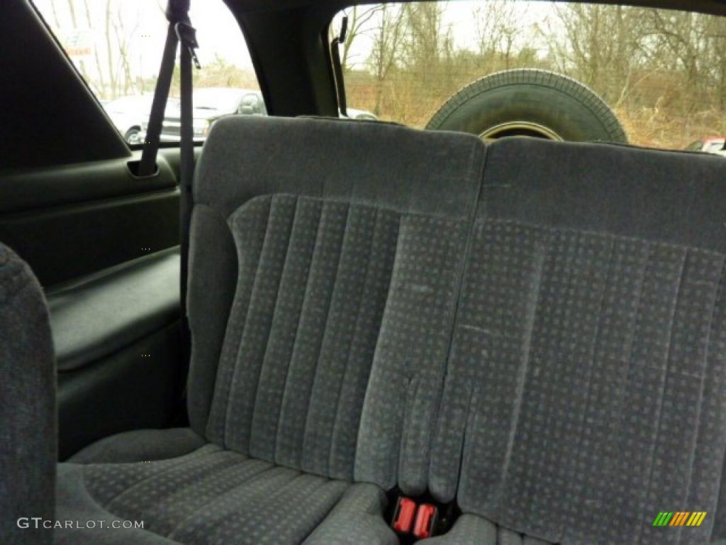Graphite Interior 1999 Chevrolet Blazer LS 4x4 Photo #46852866
