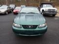 2002 Tropic Green Metallic Ford Mustang V6 Coupe  photo #2