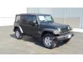 2011 Natural Green Pearl Jeep Wrangler Unlimited Sport 4x4  photo #3