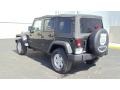 2011 Natural Green Pearl Jeep Wrangler Unlimited Sport 4x4  photo #6