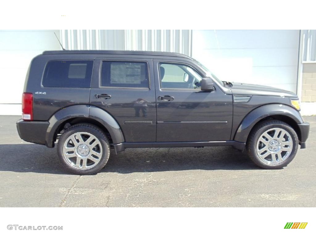 Dark Charcoal Pearl 2011 Dodge Nitro Heat 4x4 Exterior Photo #46854297
