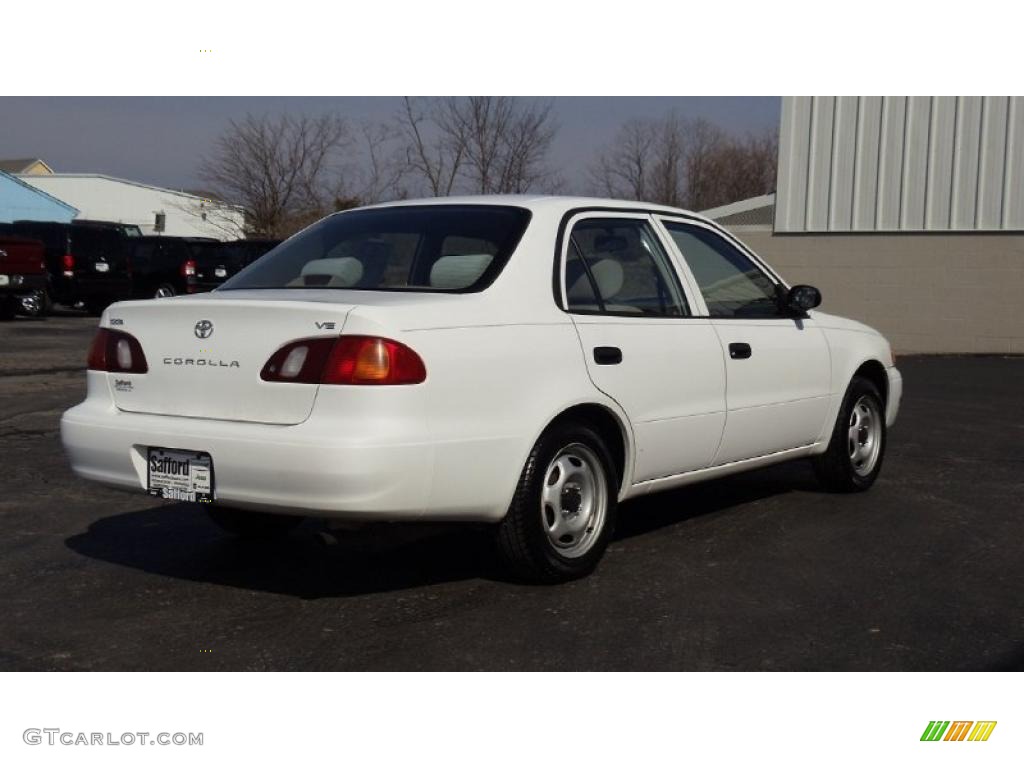 Super White 1999 Toyota Corolla VE Exterior Photo #46855047