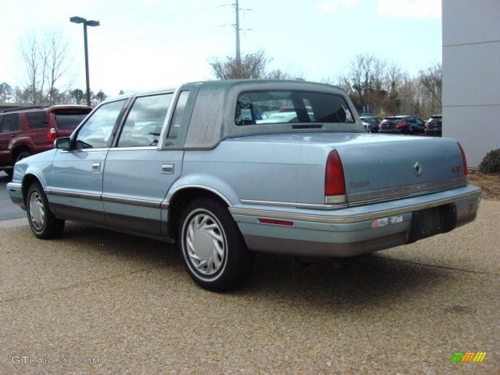 Diamond Blue Metallic 1992 Chrysler Fifth Avenue Standard Fifth Avenue Model Exterior Photo #46855395