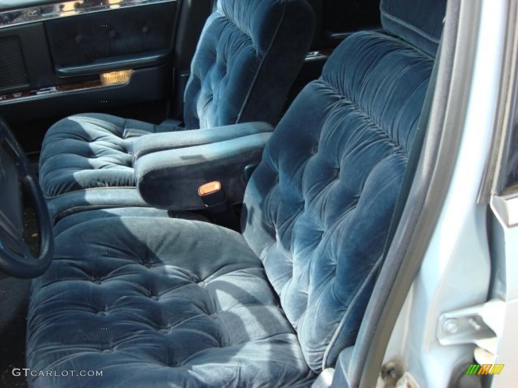 Blue Interior 1992 Chrysler Fifth Avenue Standard Fifth Avenue Model Photo #46855476