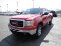 2011 Fire Red GMC Sierra 1500 Extended Cab 4x4  photo #3