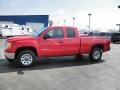 2011 Fire Red GMC Sierra 1500 Extended Cab 4x4  photo #4