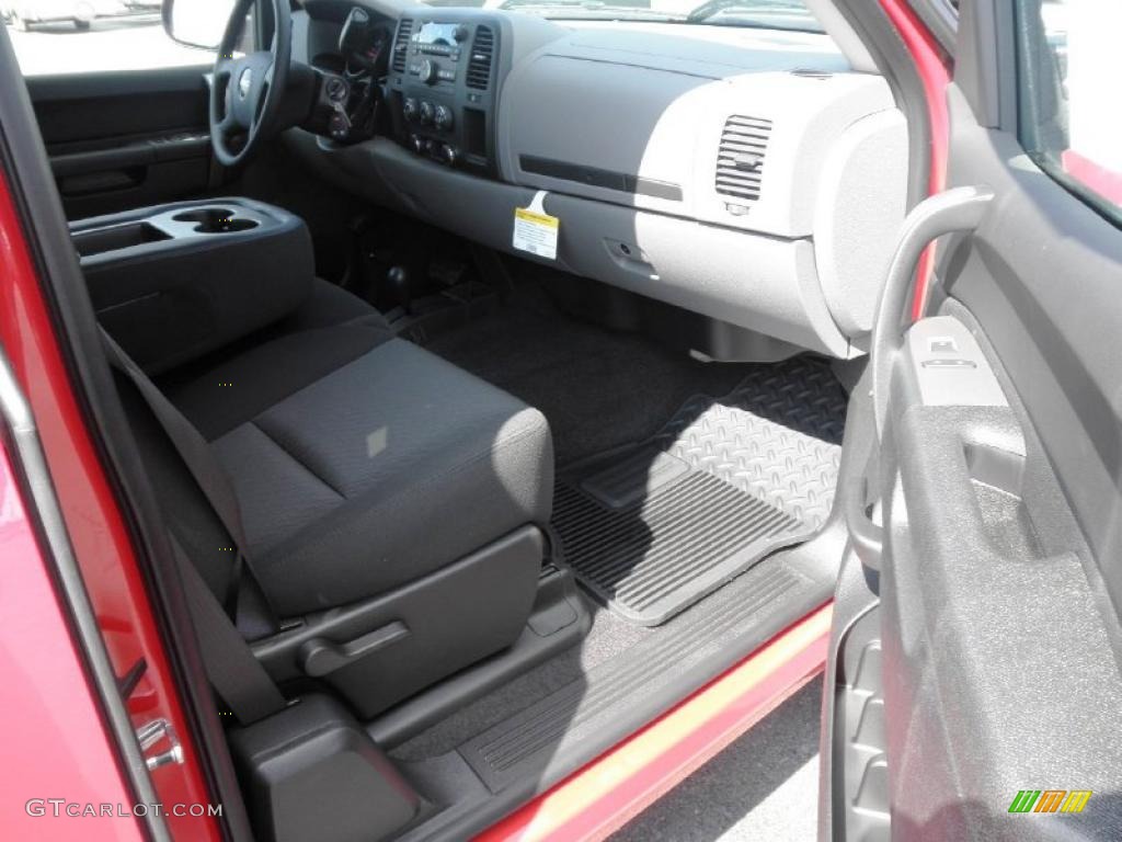 2011 Sierra 1500 Extended Cab 4x4 - Fire Red / Dark Titanium photo #16