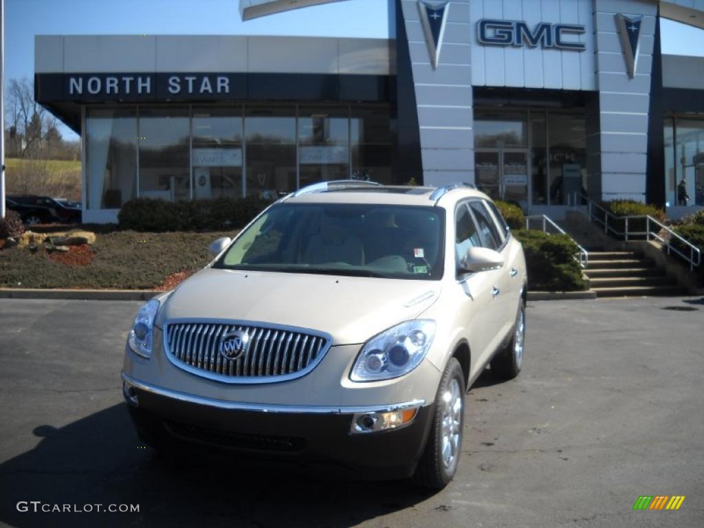 2011 Enclave CXL AWD - Gold Mist Metallic / Cashmere/Cocoa photo #1