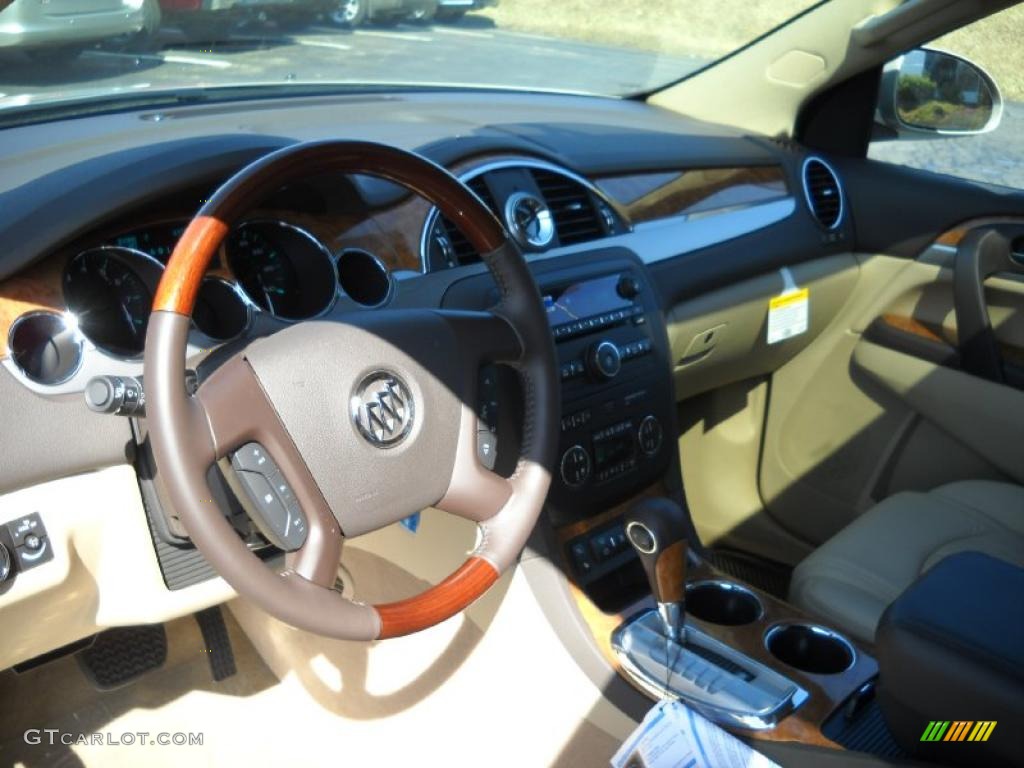 2011 Enclave CXL AWD - Gold Mist Metallic / Cashmere/Cocoa photo #7