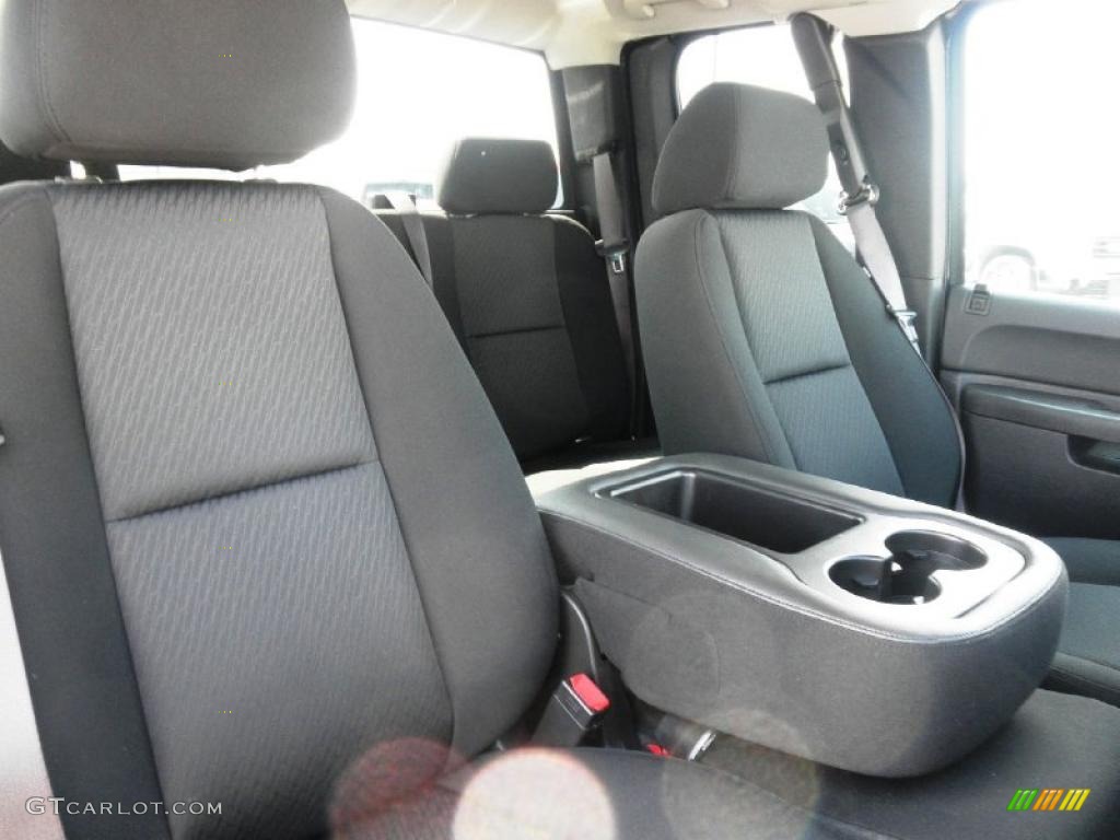Dark Titanium Interior 2011 GMC Sierra 1500 Extended Cab 4x4 Photo #46856142