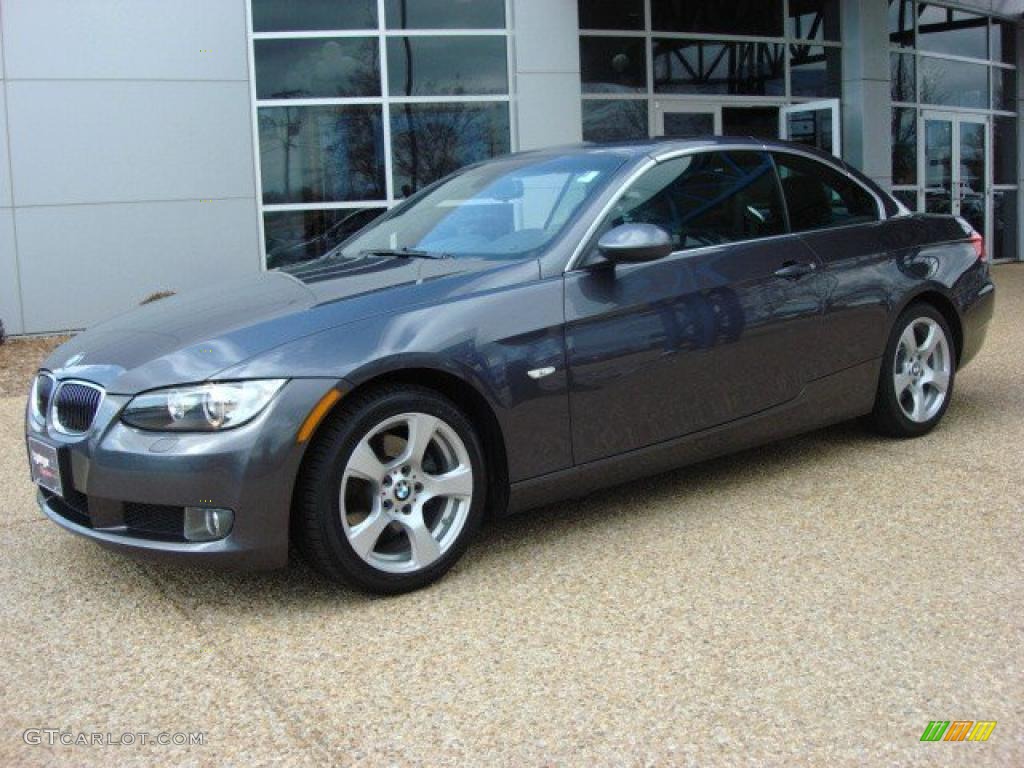 2008 3 Series 328i Convertible - Sparkling Graphite Metallic / Black photo #22