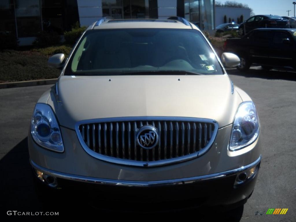 2011 Enclave CXL AWD - Gold Mist Metallic / Cashmere/Cocoa photo #11