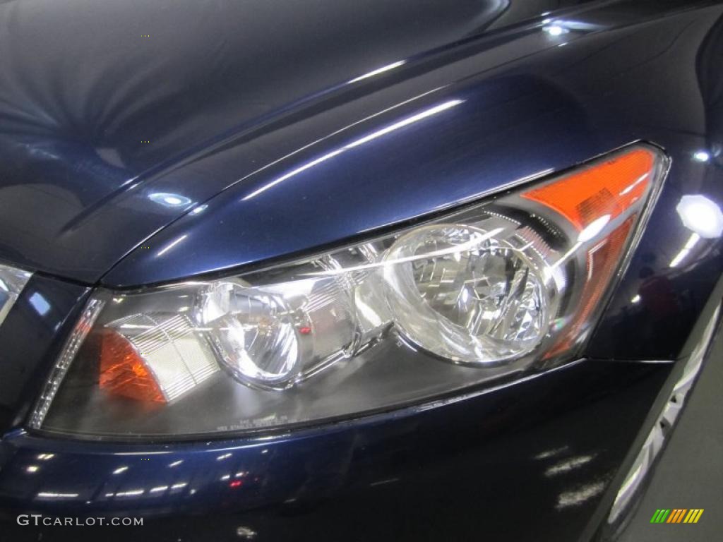 2008 Accord LX Sedan - Royal Blue Pearl / Gray photo #4