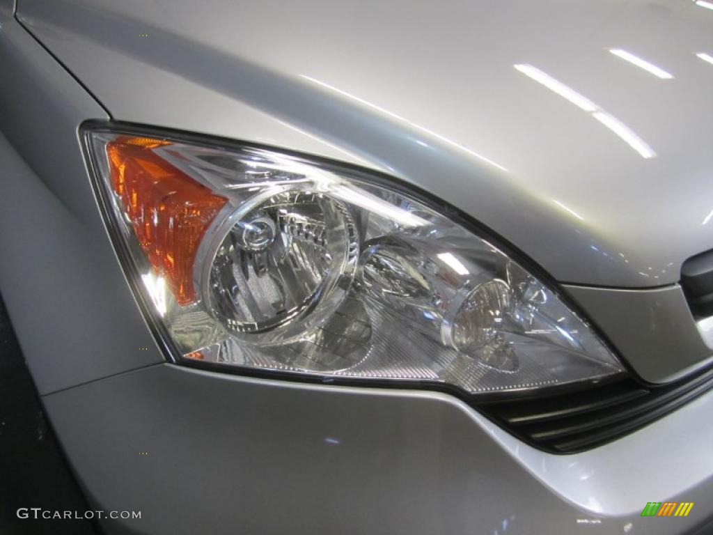 2009 CR-V LX 4WD - Alabaster Silver Metallic / Gray photo #5