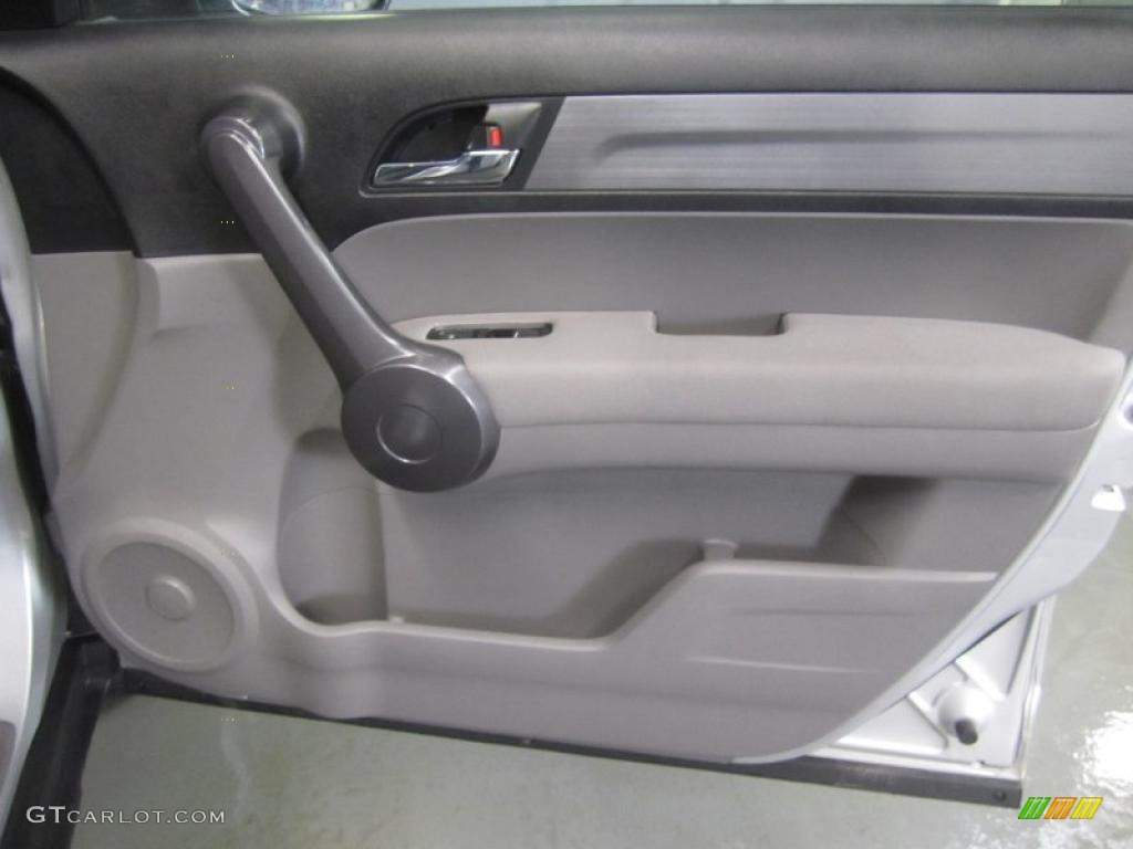 2009 CR-V LX 4WD - Alabaster Silver Metallic / Gray photo #18