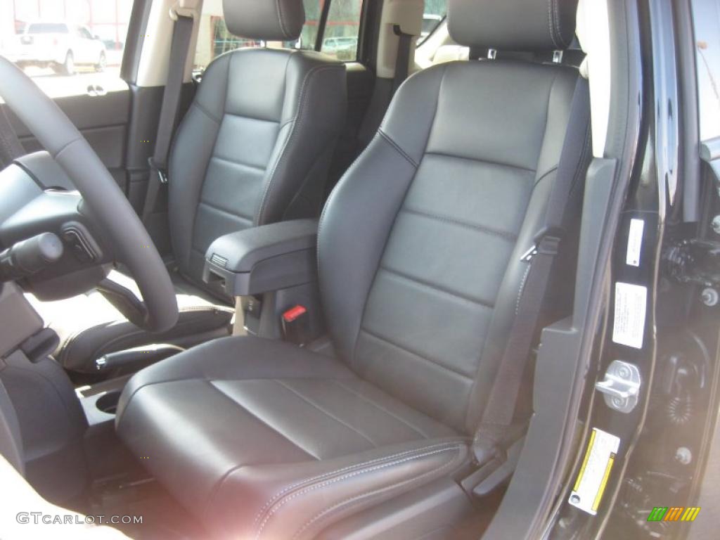 Dark Slate Gray Interior 2011 Jeep Compass 2.4 Limited 4x4 Photo #46858974
