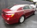Noble Spinel Red Mica 2008 Lexus LS 460 Exterior