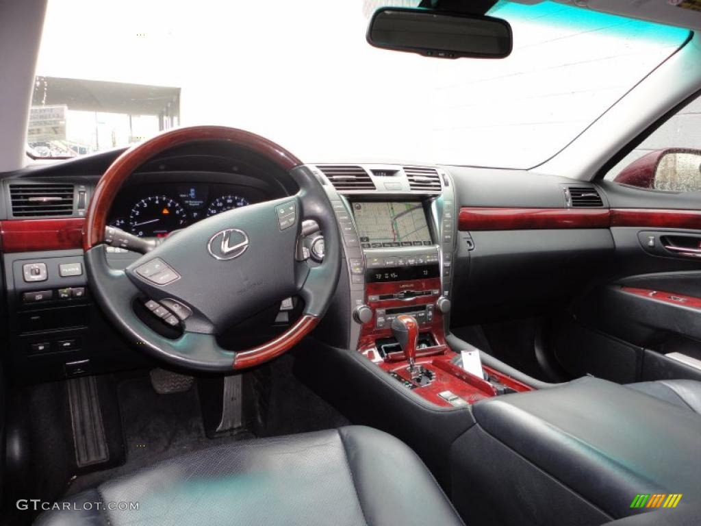 2008 Lexus LS 460 Black Dashboard Photo #46860363