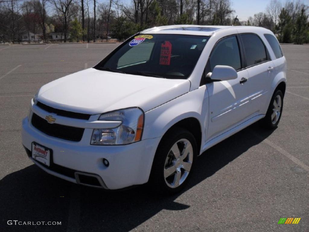 2008 Equinox Sport AWD - Summit White / Ebony photo #1