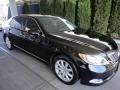 Obsidian Black 2007 Lexus LS 460 Exterior