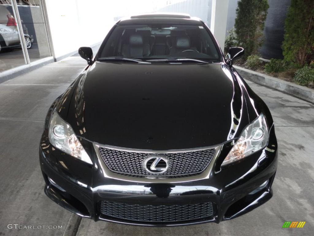 Obsidian Black 2008 Lexus IS F Exterior Photo #46861101
