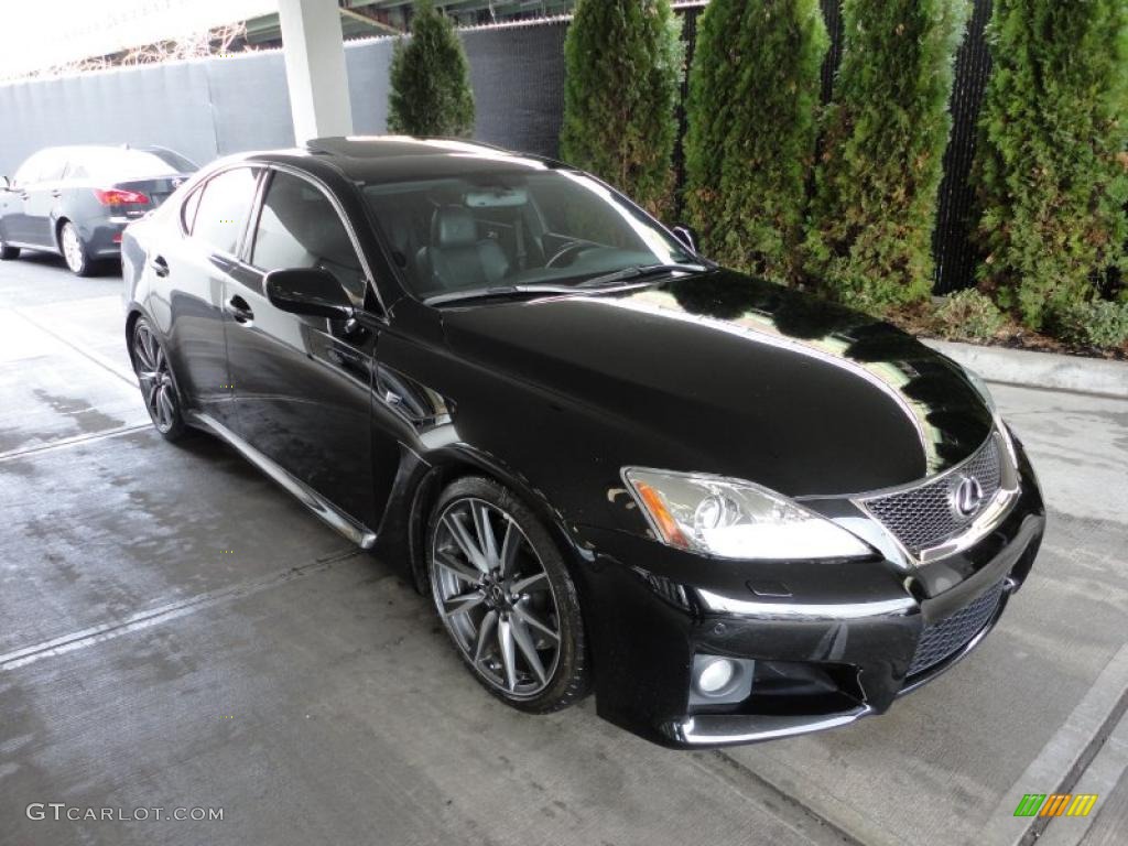Obsidian Black 2008 Lexus IS F Exterior Photo #46861116