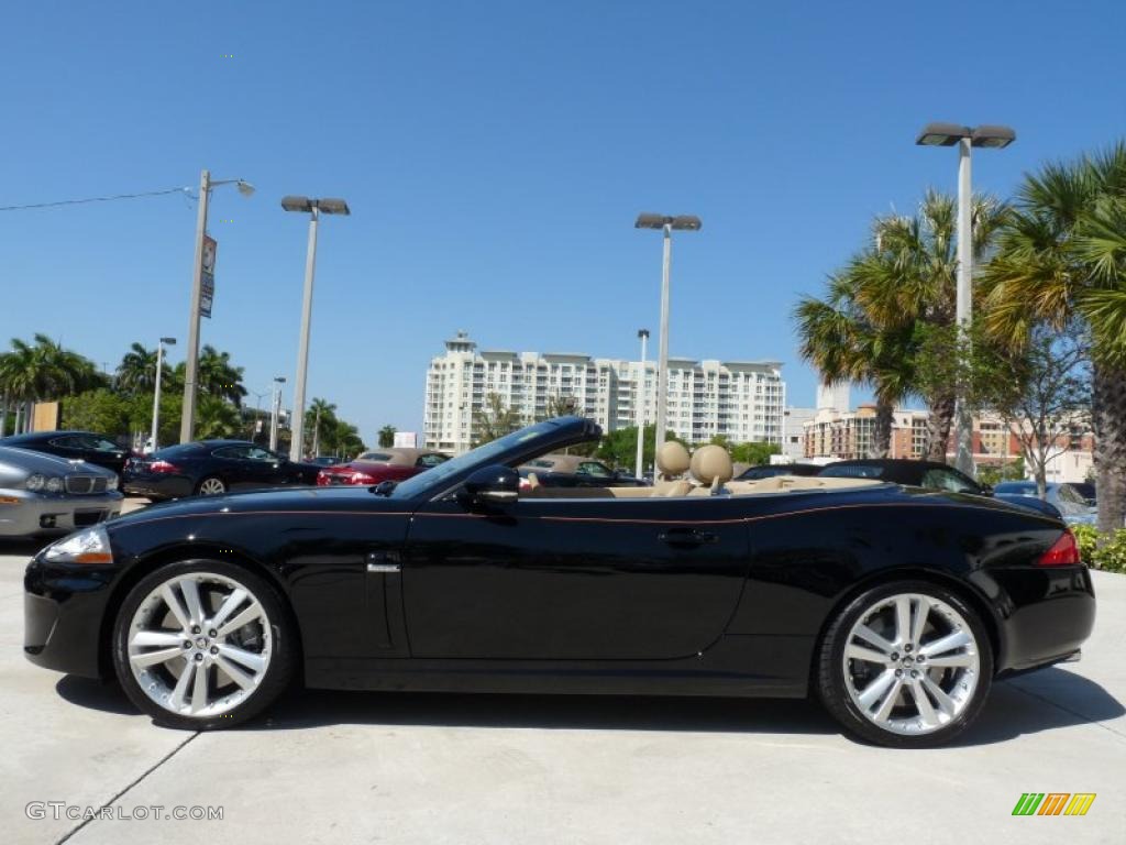Ebony Black 2011 Jaguar XK XKR Convertible Exterior Photo #46861503
