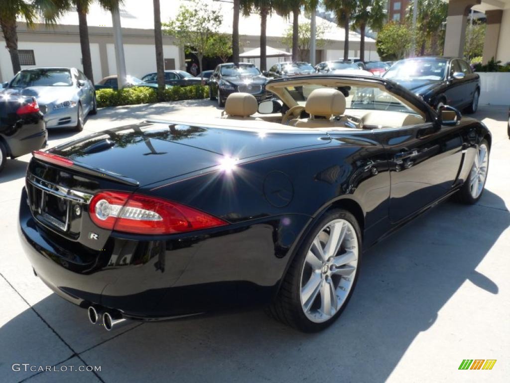 Ebony Black 2011 Jaguar XK XKR Convertible Exterior Photo #46861548