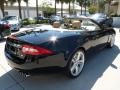 Ebony Black 2011 Jaguar XK XKR Convertible Exterior