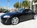 Ebony Black 2011 Jaguar XK XKR Convertible Exterior