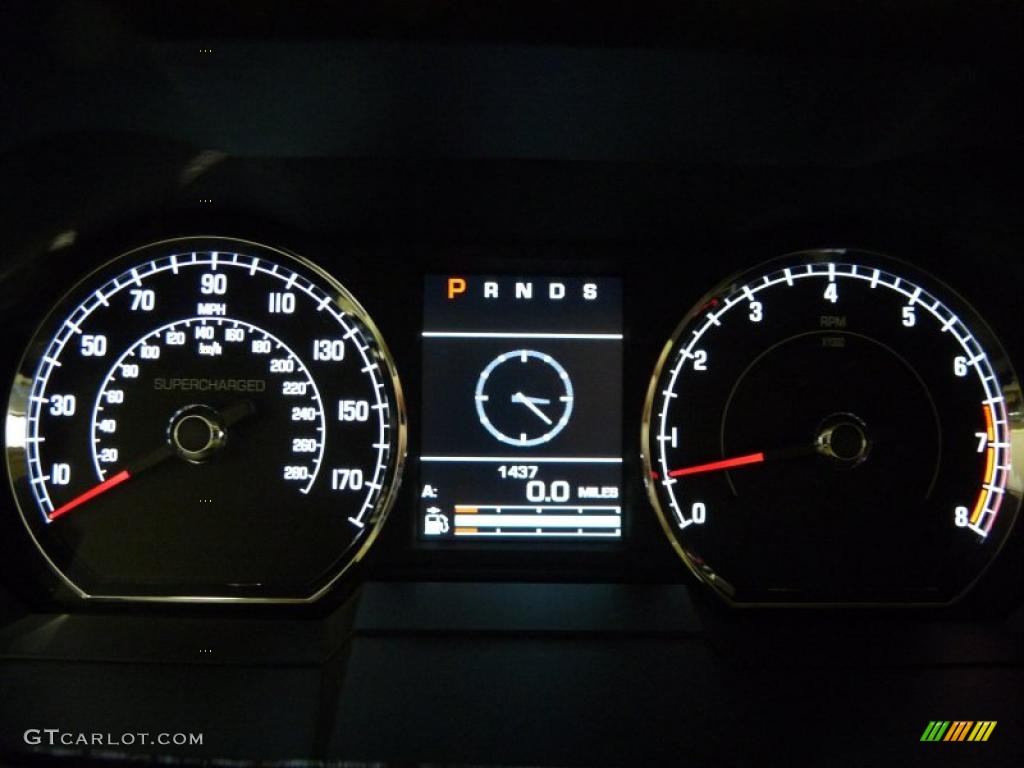 2011 Jaguar XK XKR Convertible Gauges Photo #46861854