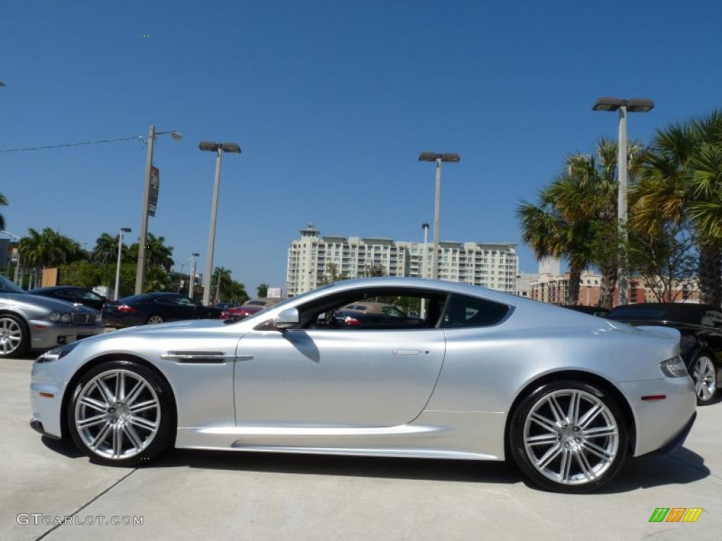 Lightning Silver 2009 Aston Martin DBS Coupe Exterior Photo #46861896